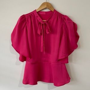 Fuschia color blouse